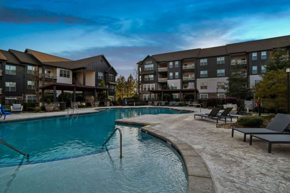 Pool at The Apartments at Brayden in Fort Mill, South Carolina