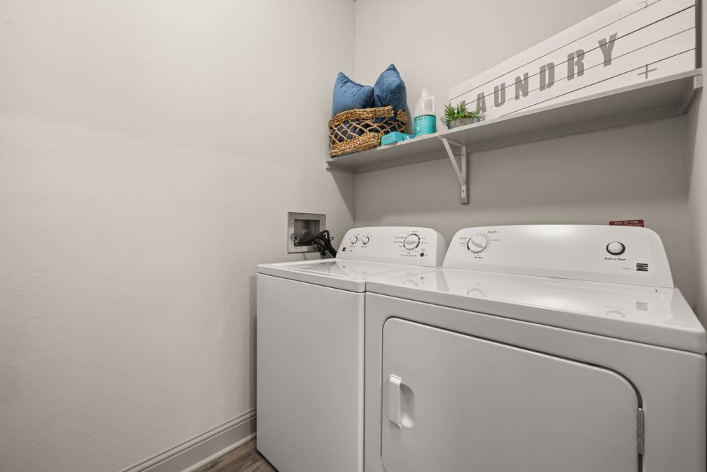 Laundry Area at Caliber at Hyland Village in Westminster, Colorado
