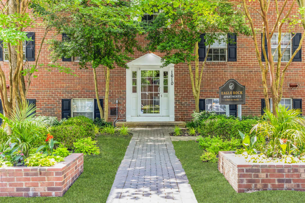 Newly renovated apartment homes at Eagle Rock Apartments at Bel Air North in Forest Hill, Maryland