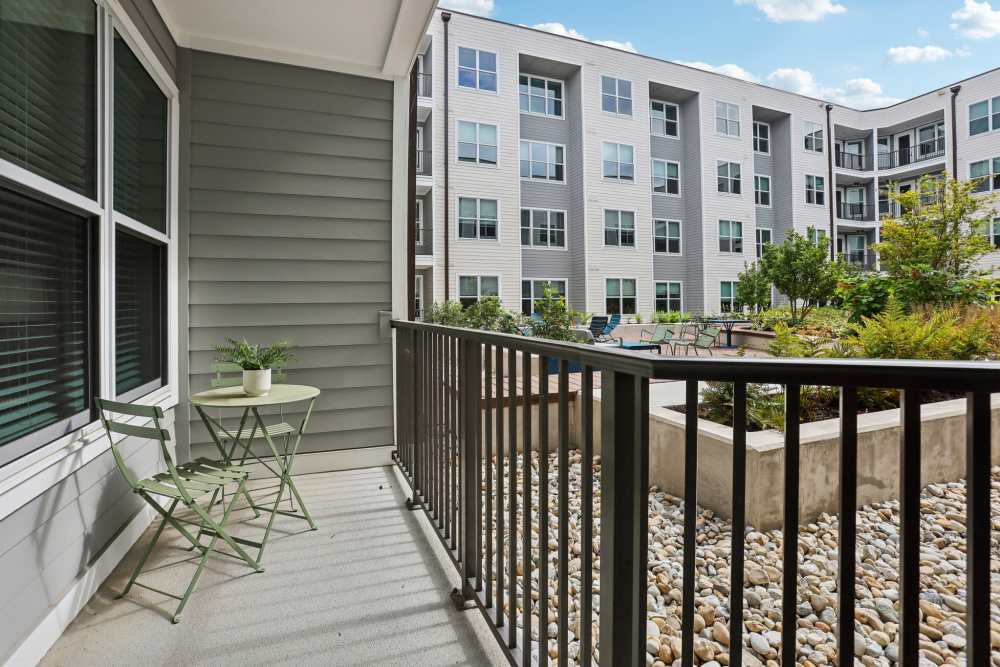 Balcony at Chandler Residences in Roswell, Georgia