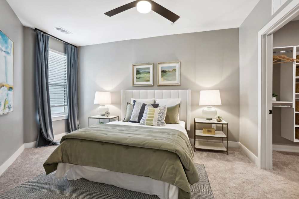 Spacious bedroom at Chandler Residences in Roswell, Georgia