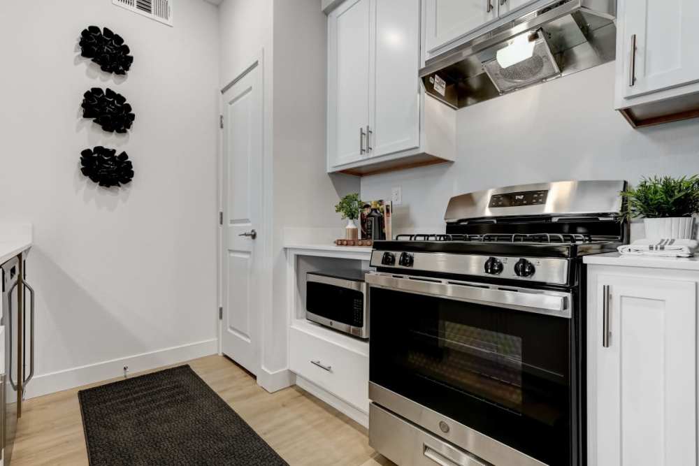 Kitchen with stainless-steel appliances Prosper 89 in Las Vegas, Nevada