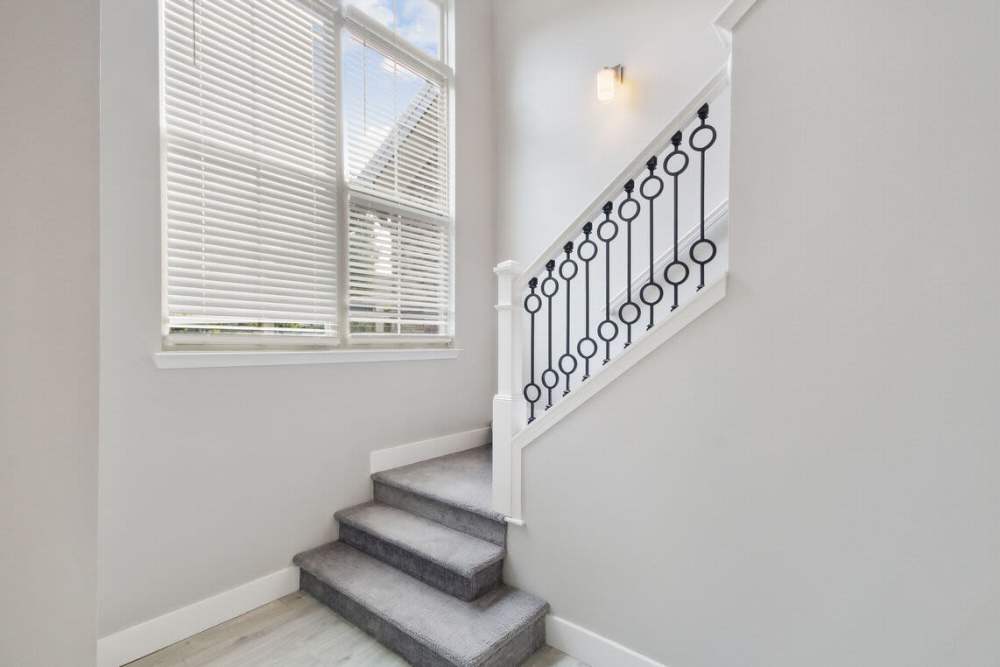 Quality stairs at The Apartments at Brayden in Fort Mill, South Carolina