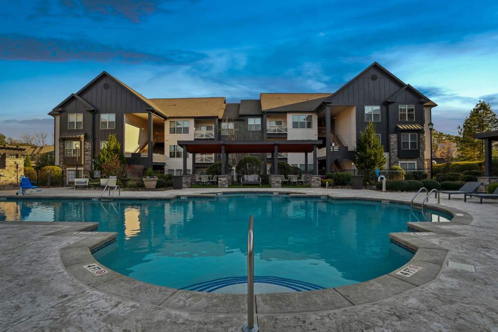 Huge pool at The Apartments at Brayden in Fort Mill, South Carolina