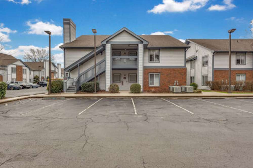 Plenty of parking in a welcoming neighborhood at Vivo Living Charlotte in Charlotte, North Carolina, 