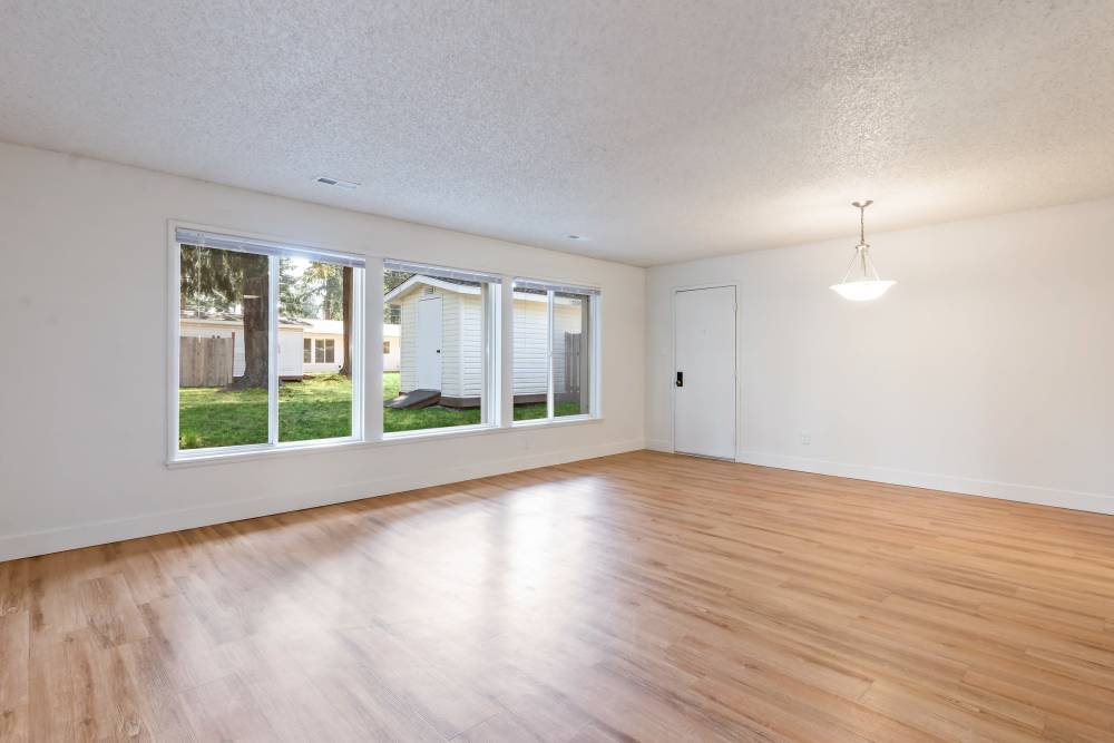 Open Concept Living Room with Expansive Windows
