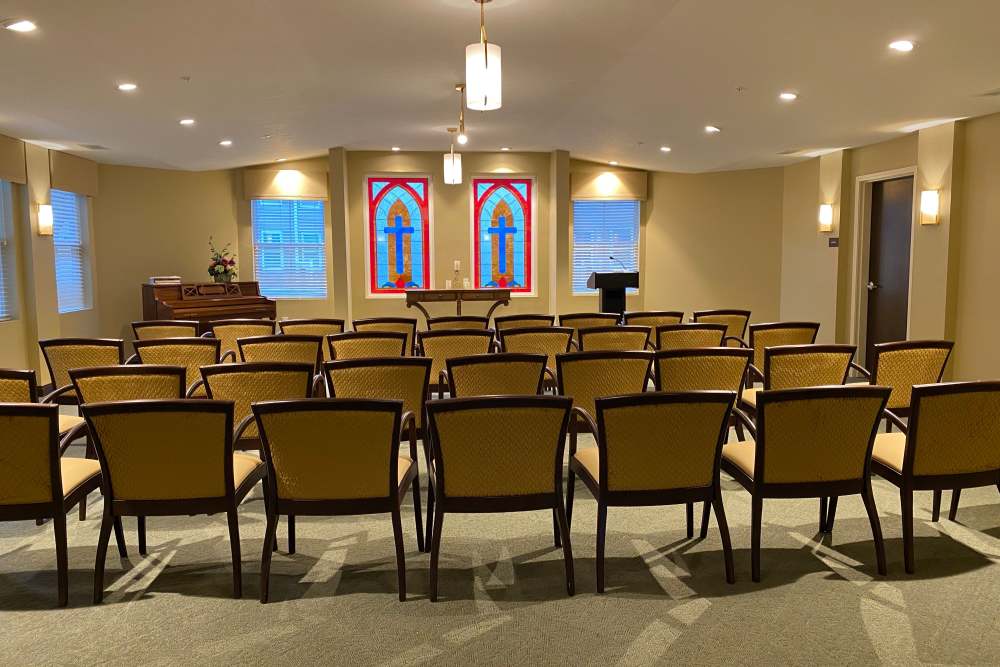 Chapel at Legacy Living Defiance in Defiance, Ohio