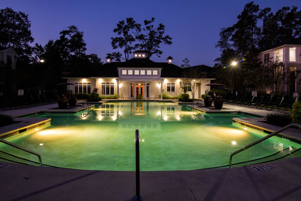 Take a dip in our pool at The Grove at Oakbrook in Summerville, South Carolina