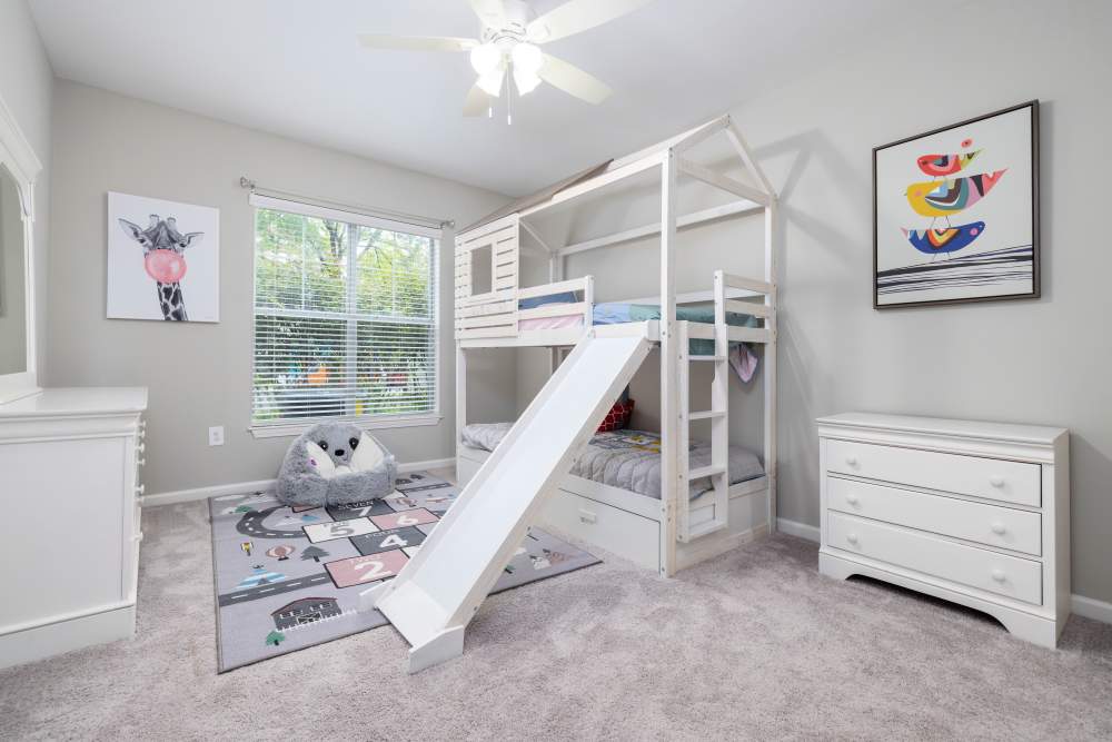 Spare bedroom with bunkbeds at The Grove at Oakbrook in Summerville, South Carolina