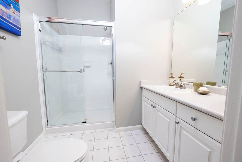 Bathroom at Heron Reserve in Charleston, South Carolina