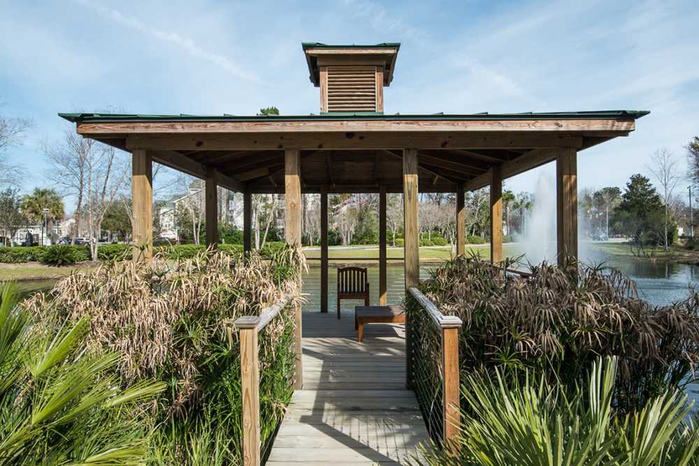 Gazebo at Heron Reserve in Charleston, South Carolina