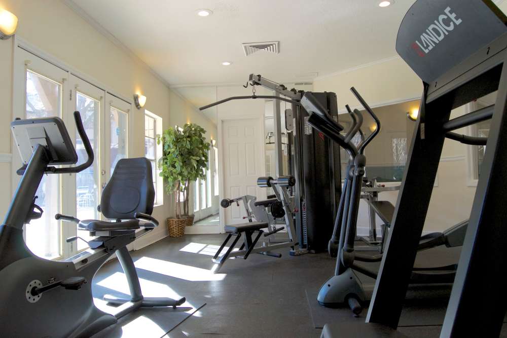 Fitness center at Cambridge Apartments in Athens, Georgia