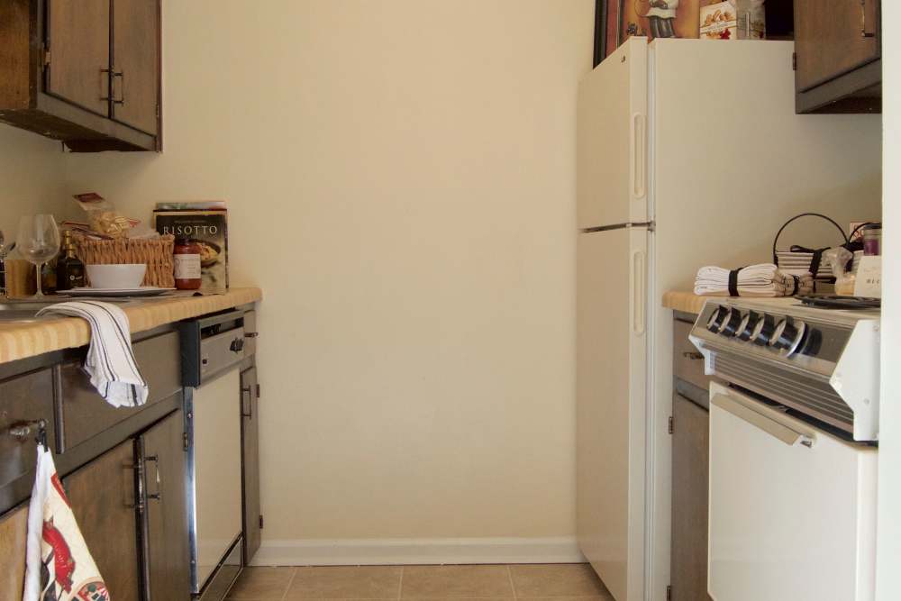 Kitchen at Cambridge Apartments in Athens, Georgia