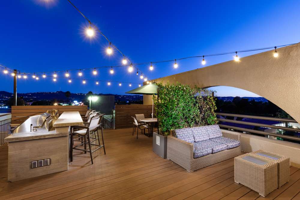 Outside area at Vue at Laurel Canyon in Valley Village, California