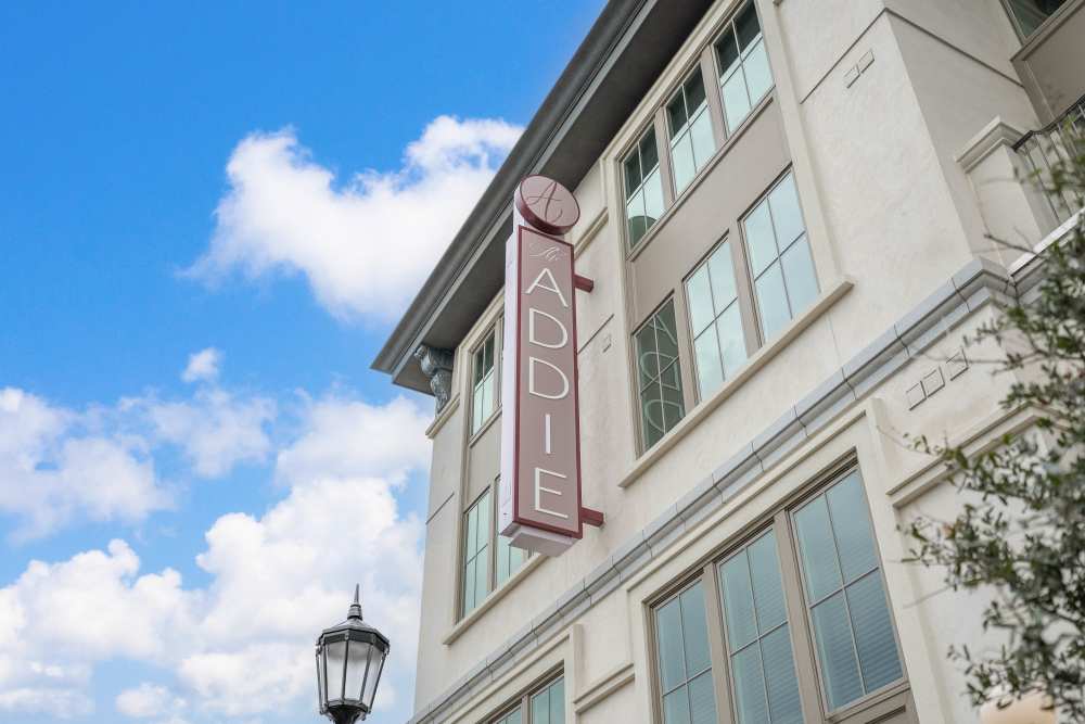 Our apartment building at The Addie in Savannah, Georgia