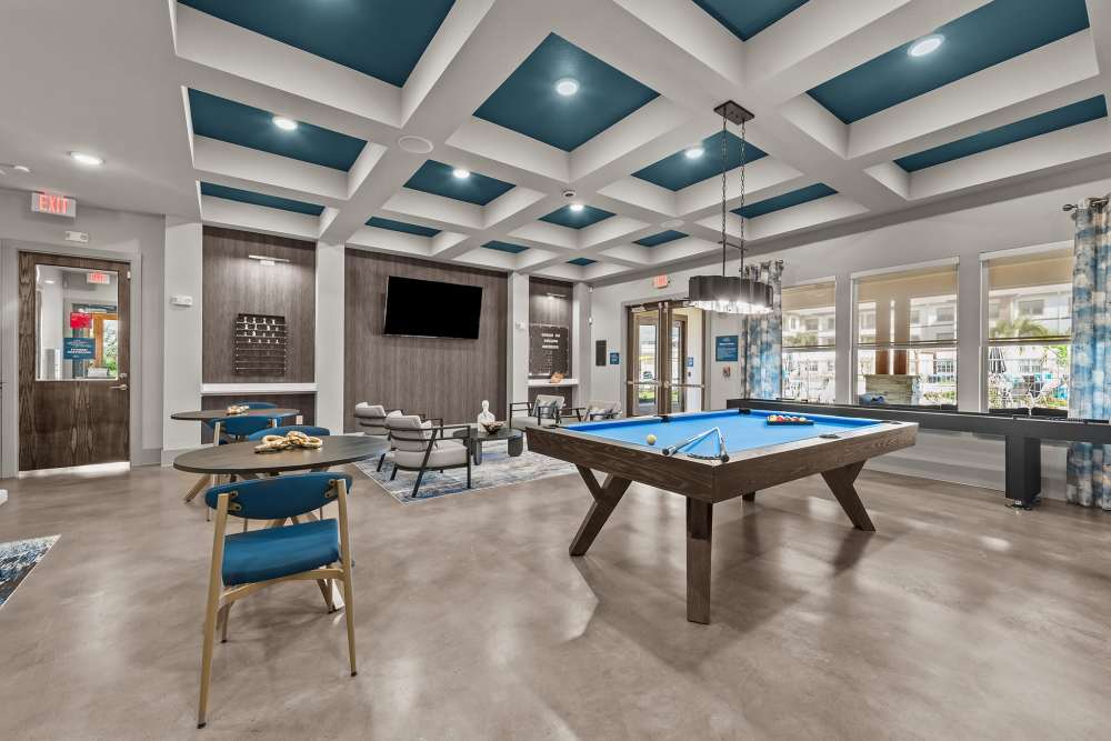 Spacious game area at Grand At Cibolo in Cibolo, Texas