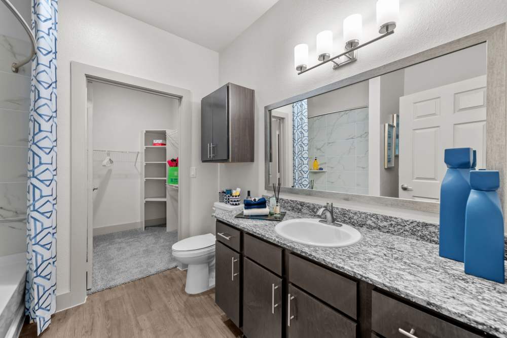 Bathroom view at Grand At Cibolo in Cibolo, Texas