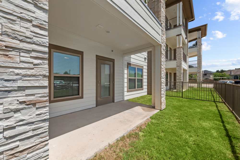 Porch view at Grand At Cibolo in Cibolo, Texas