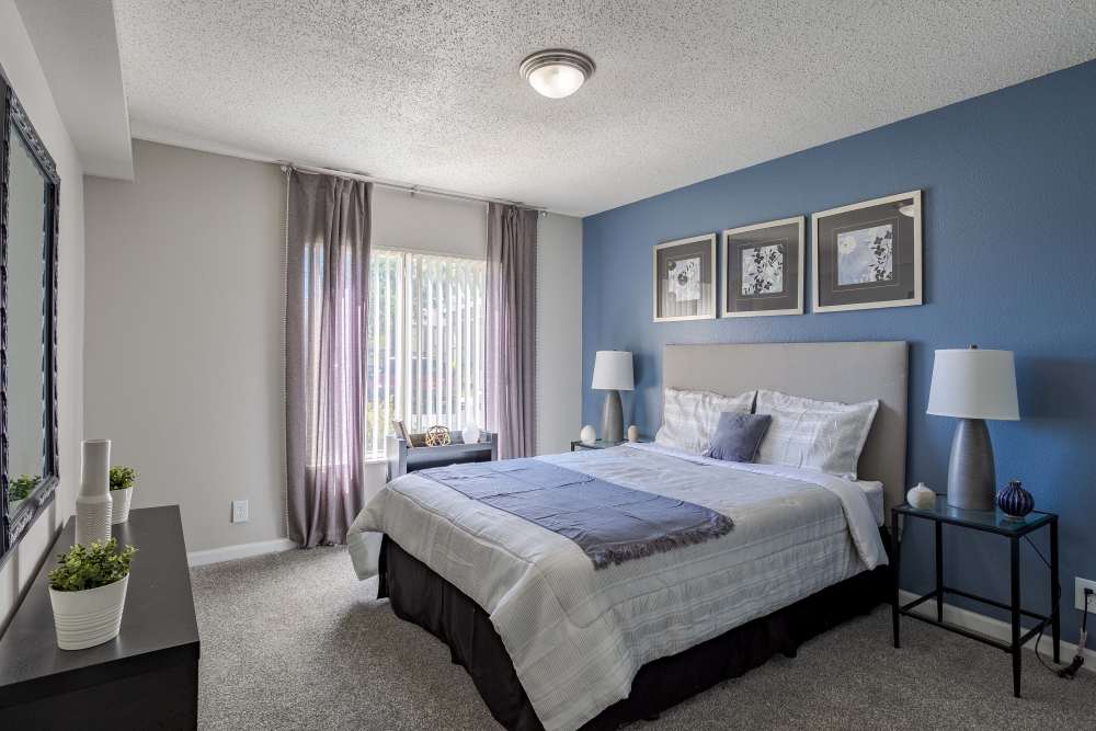 Bedroom at Broadmoor Ridge Apartment Homes in Colorado Springs, Colorado