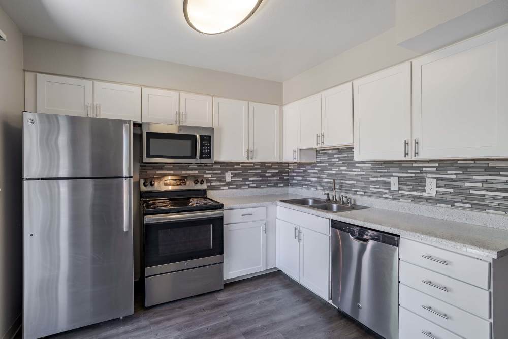 Kitchen at Apartments in Colorado Springs, Colorado