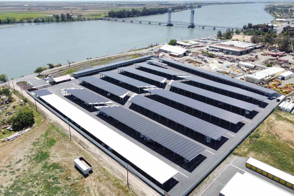 RV storage available at Rio Vista Executive RV and Boat Storage in Rio Vista, California. 