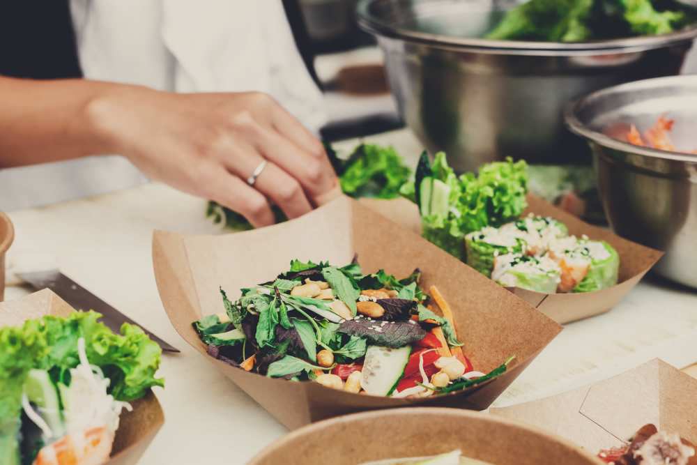 Healthy food options at Union Terminal Warehouse in Jacksonville, Florida