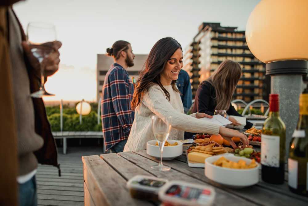 Rooftop Lounge at Union Terminal Warehouse in Jacksonville, Florida