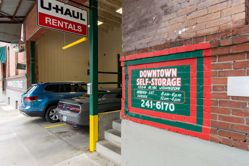 Storage Facility Loading Bay at Downtown Self Storage - Johnson Street in Portland, Oregon