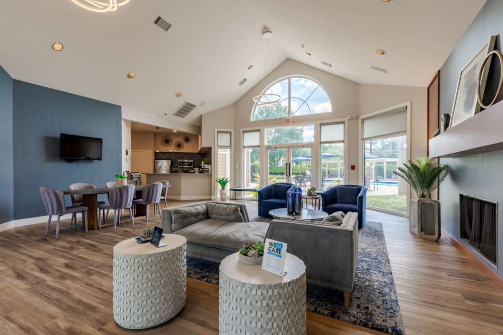 Community Lounge interior at Kingscrest Apartments in Frederick, Maryland