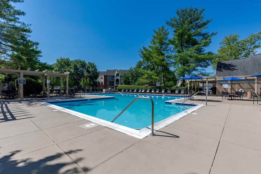 Community Pool at Kingscrest Apartments in Frederick, Maryland