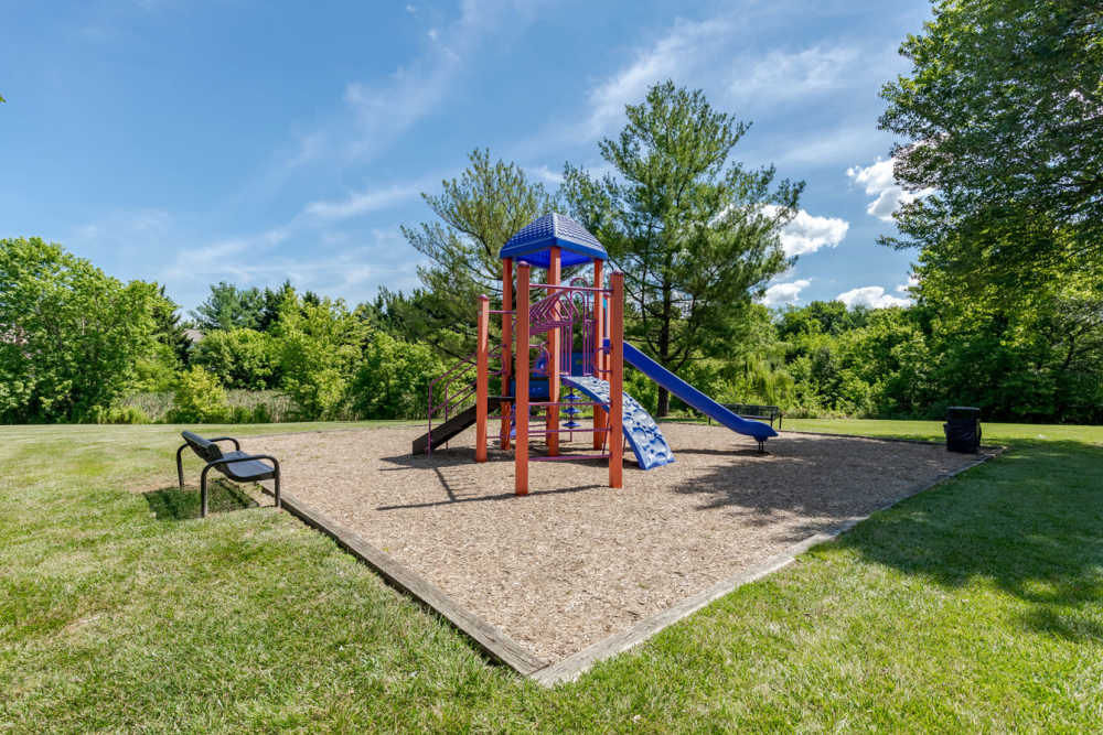 Kids playground at Kingscrest Apartments in Frederick, Maryland