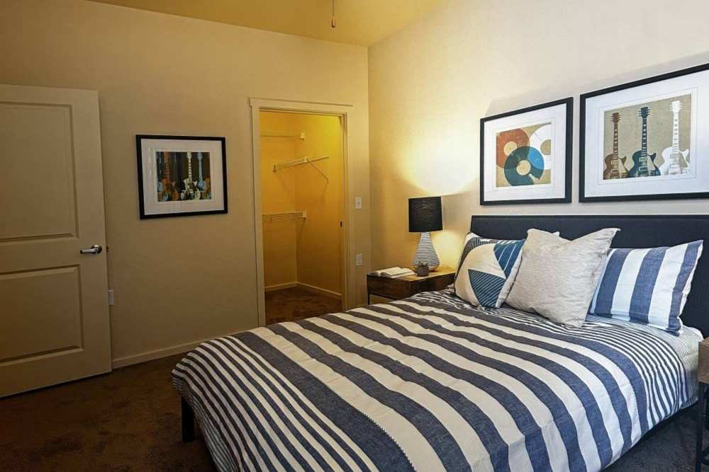 Cozy bedroom at Copper Wood in Lacey, Washington