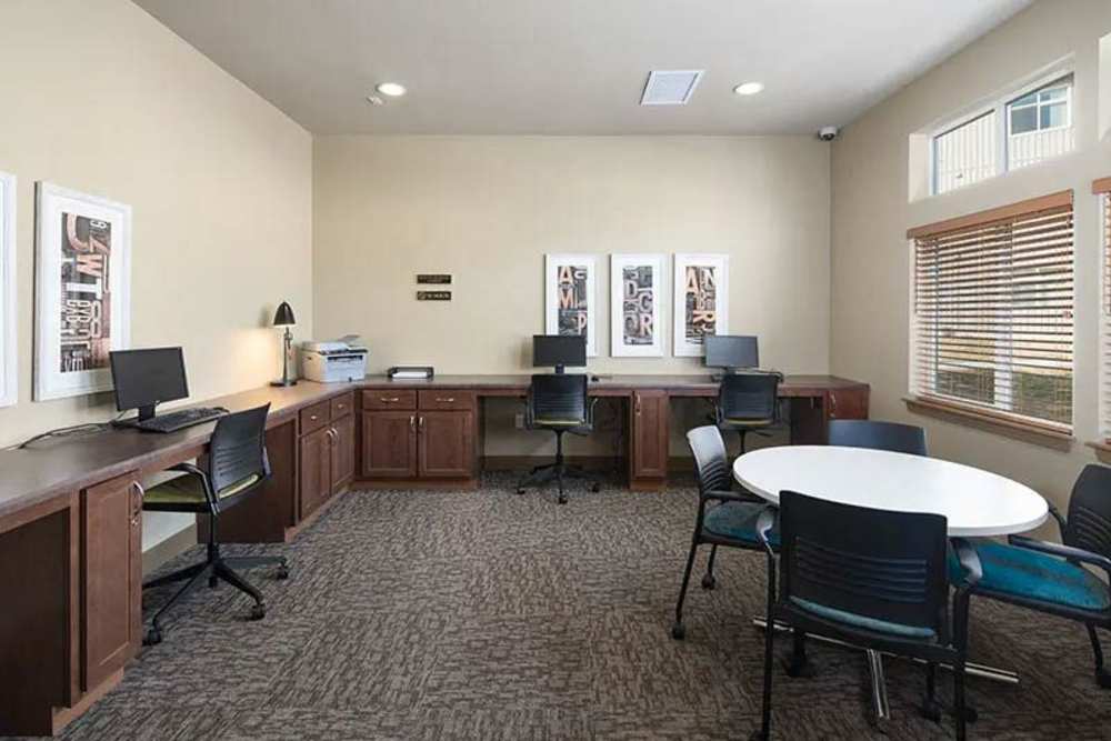 Business center at Copper Valley in Puyallup, Washington