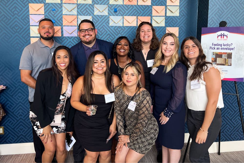 Sequoia employees at a charity event for HIF