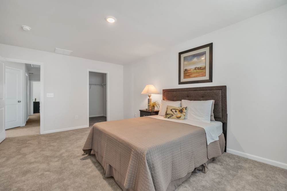 Cozy bedroom at Eagle Chase in Taylors, South Carolina