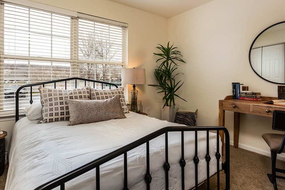 Cozy bedroom at Cannon Mills & Westover in Dover, Delaware