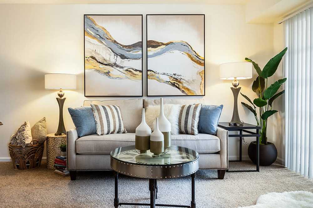 Beautiful livingroom at Cannon Mills & Westover in Dover, Delaware