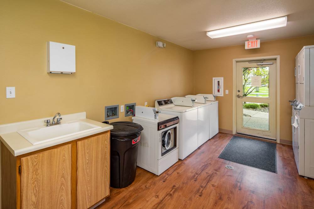 Community laundry facility at Lake Wood Ranch in Coeur d'Alene, Idaho