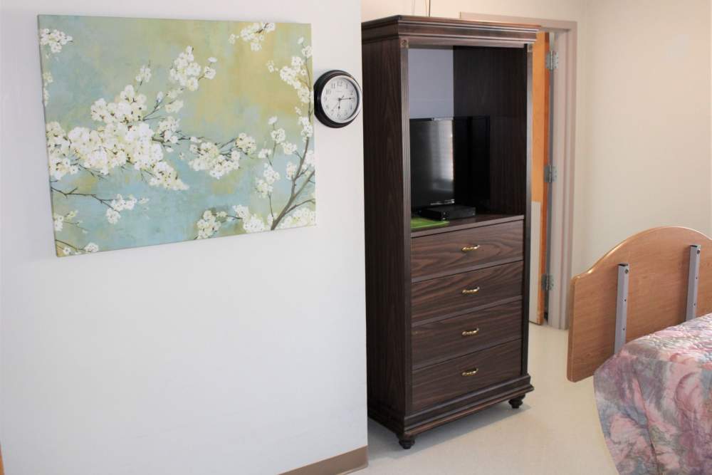 Male Alzheimer's Unit Bedroom Windsor House at O'Brien Memorial in Masury, Ohio