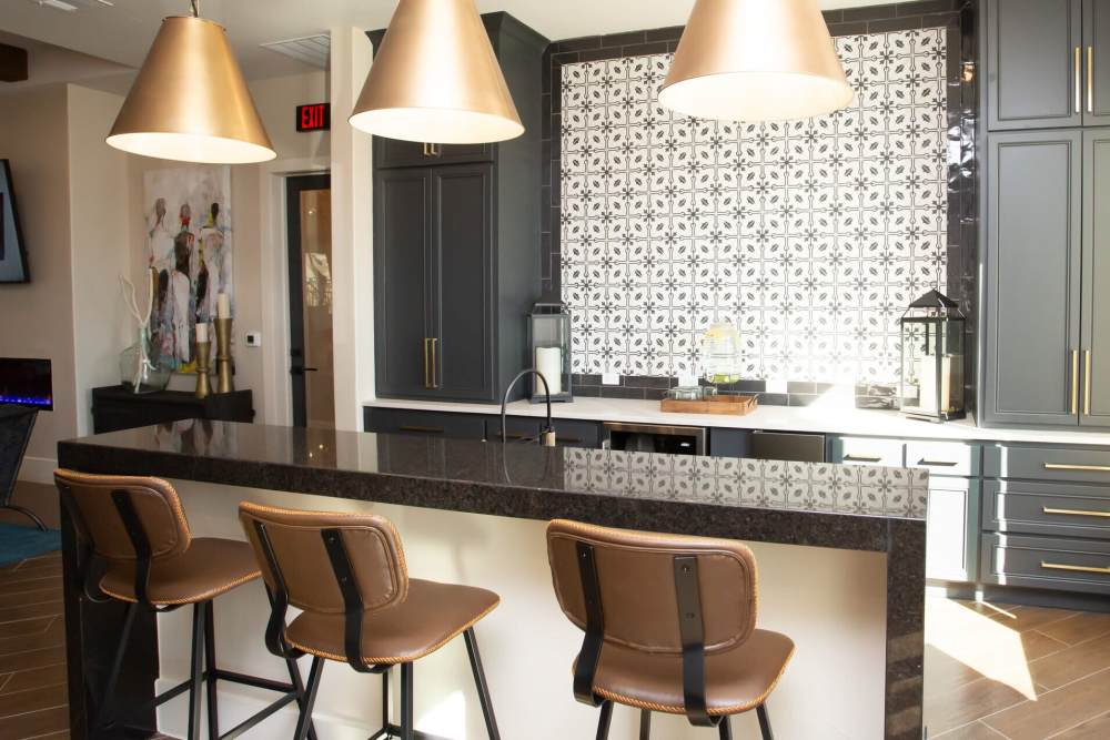 Kitchen Island at  MELA in San Antonio, Texas