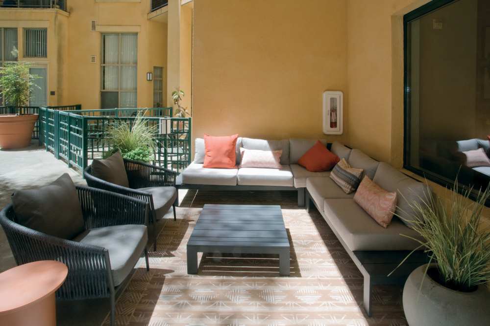 Outdoor Seating at 1010 Pacific in Santa Cruz
