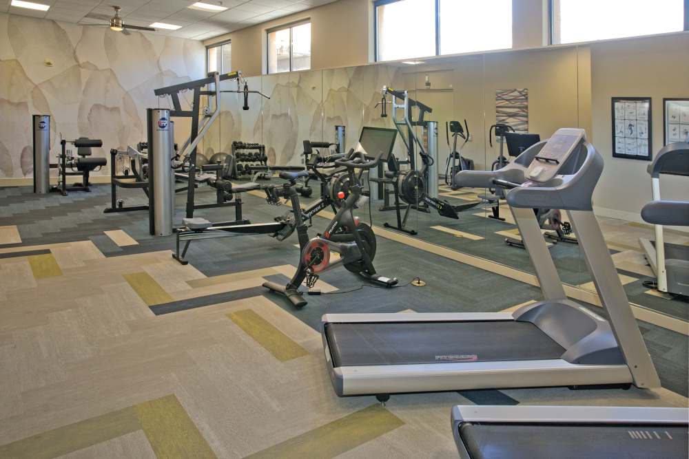 Fitness Center at 1010 Pacific in Santa Cruz