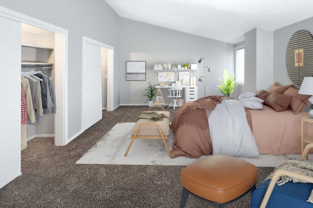 Bedroom at Villages at Eden Crossing in Columbus, Ohio