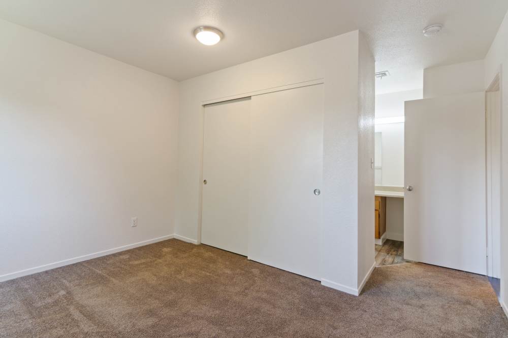 A bright room at Miramar Townhomes in San Diego, California