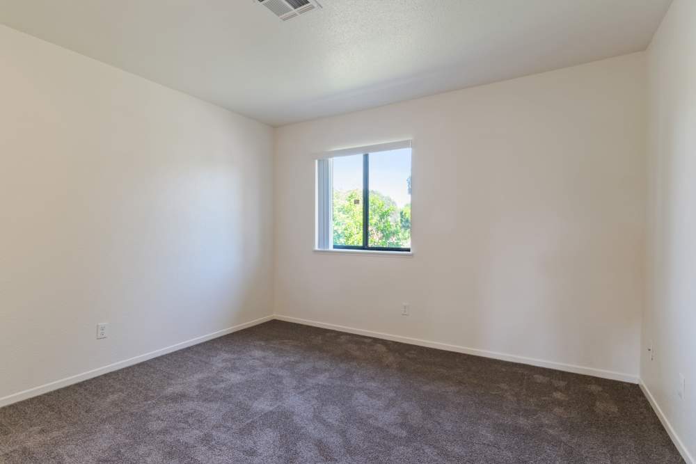 A bright room at Miramar Townhomes in San Diego, California