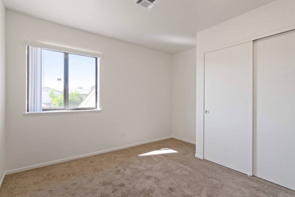 A bright room at Miramar Townhomes in San Diego, California