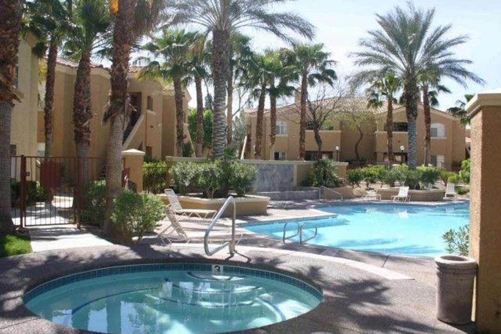 Spa at Calypso Apartments in Las Vegas, Nevada