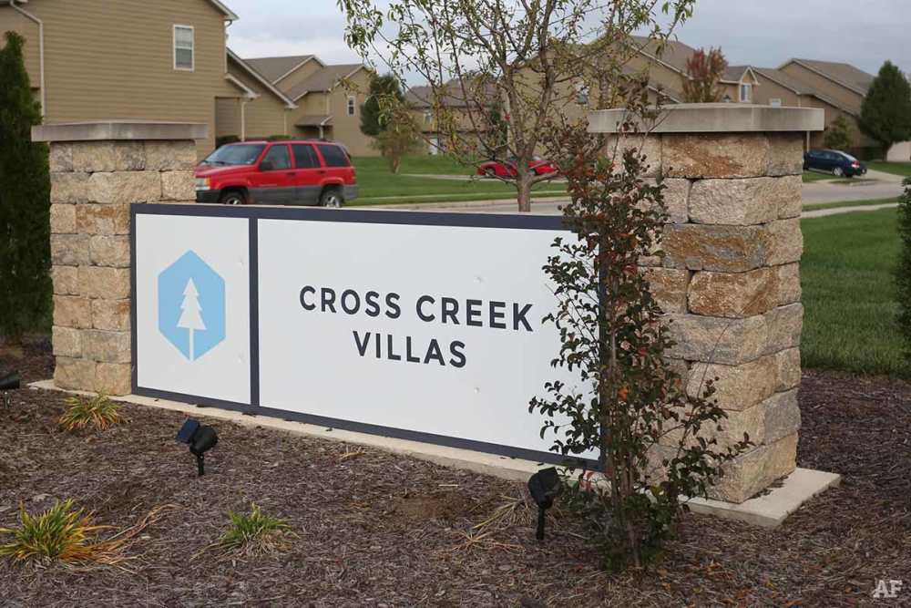 Front entrance of the community at