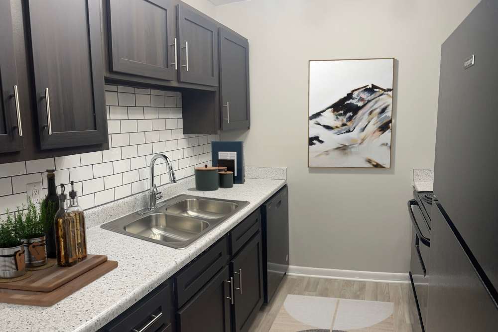 Kitchen at Candlewood Apartment Homes in Nashville, Tennessee