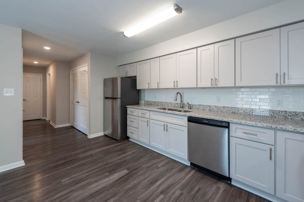 Expansive well-equipped kitchen at Attain at Chic’s Beach, Virginia Beach, Virginia